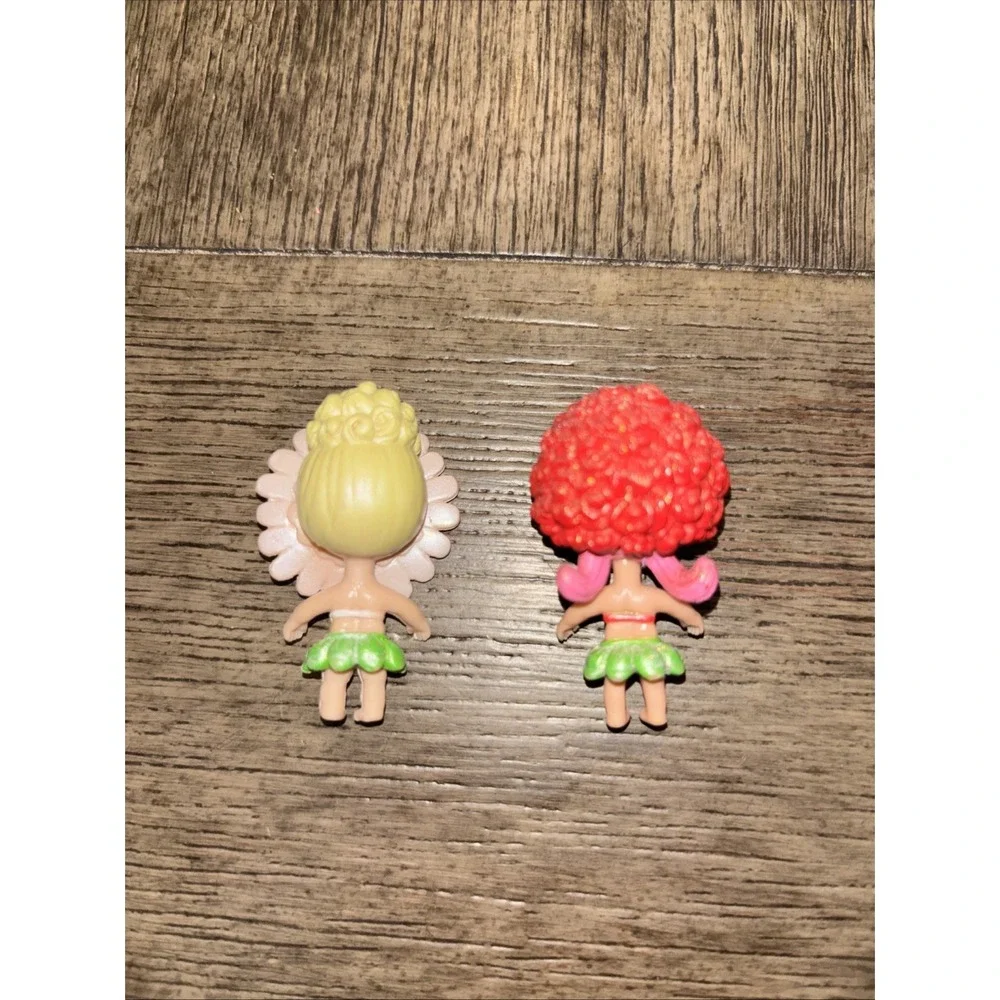 Twillerbaby Fairy Mini Figure Rose &‎ Daisy Barbie Thumbelina Mattell 2008